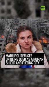 mariupol refuge used as human shield