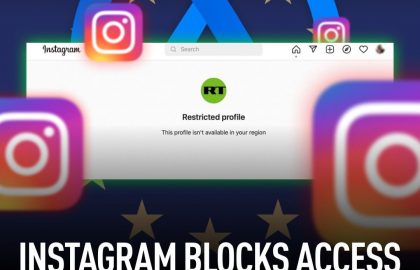 Instagram Censors Access To RT In All EU Countries
